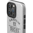 NHL Anaheim Ducks Black Text iPhone 16 Pro Max Impact Case